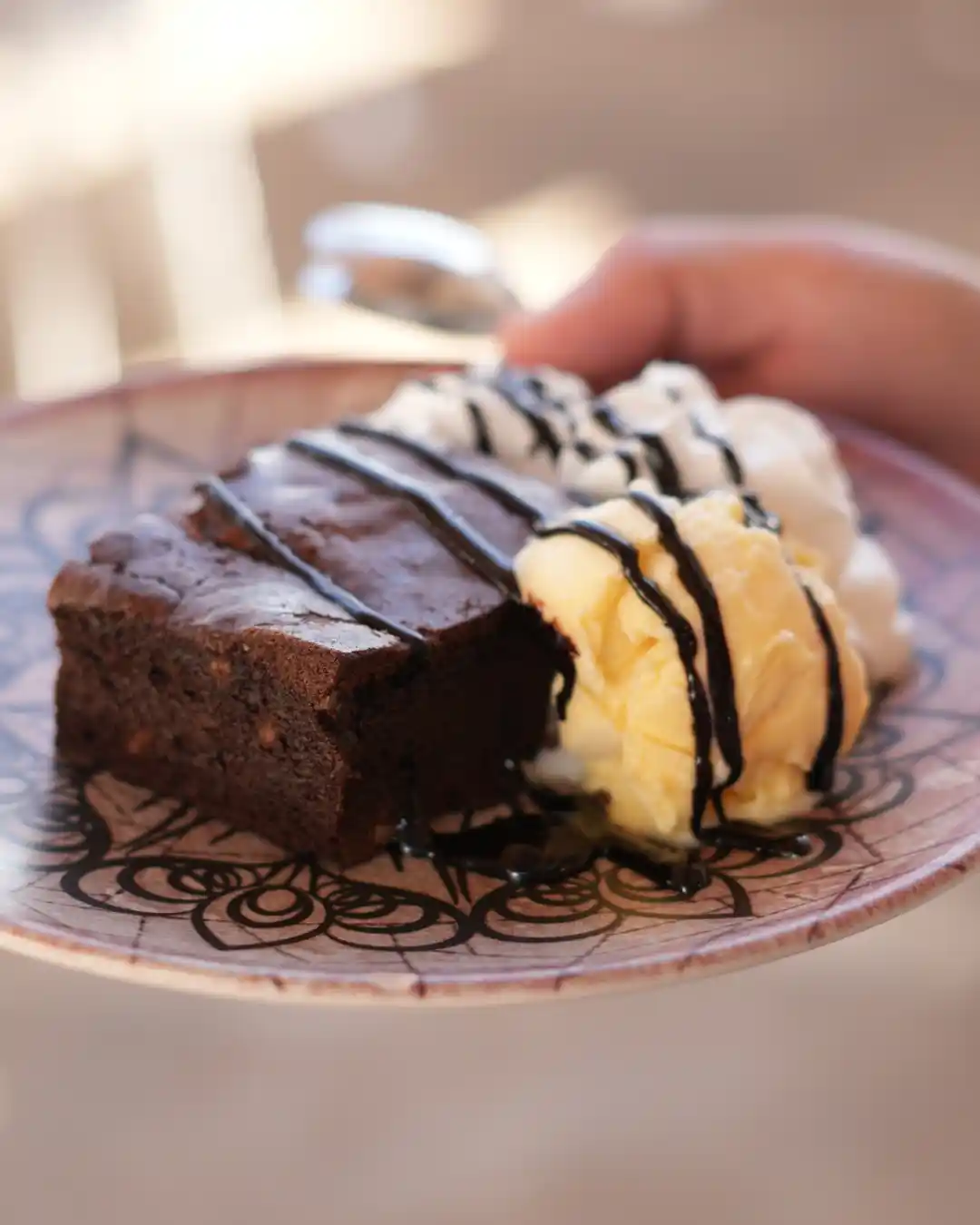 Brownie de chocolate el camarote