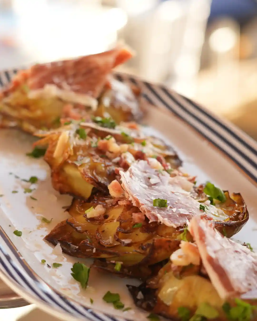 Alcachofas con Jamon